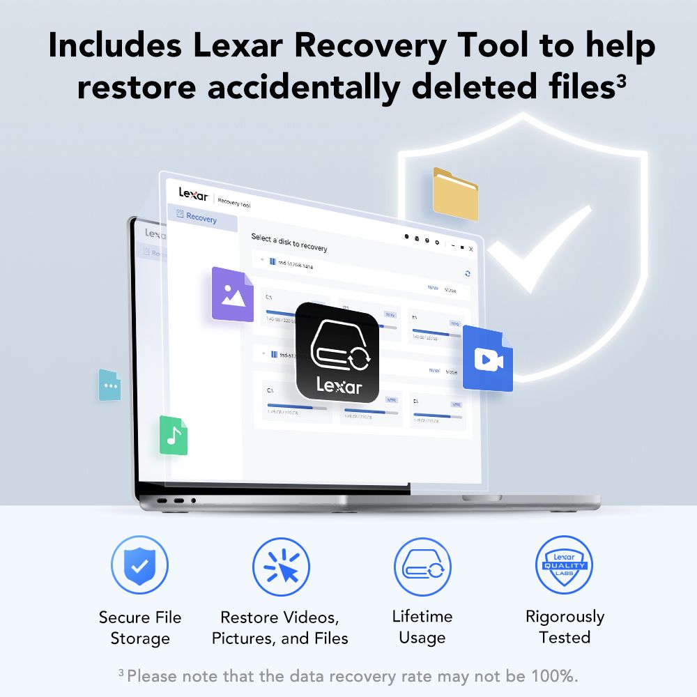 Lexar SL300 USB 3.2 Gen 2 Portable SSD - Image 4